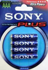 Батарейка Sony Stamina Plus Lr03/286 Bl4 (арт. 16567)