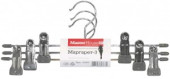 Вешалка-плечики металл д/юбок и брюк Маргарет-3, 3шт/уп, цена за уп, арт.60367 MasterHouse (арт. 636924)