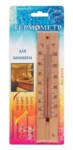 Термометр Комнатный Деревянный Тб-206, Блистер (арт. 147379)