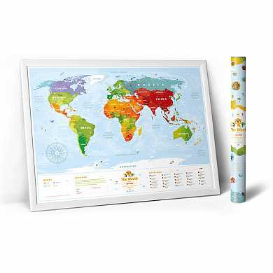 Карта Travel map kids sights (арт. 4820191130043) купить в интернет-магазине ТОО Снабжающая компания от 20 860 T, а также и другие Дом на сайте dulat.kz оптом и в розницу
