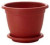 Горшок Для Цветов Борнео D=140Мм (0,8Л) С Подставкой №1 Терракотовый Ing42014 Ingreen (арт. 426382) купить в интернет-магазине ТОО Снабжающая компания от 539 T, а также и другие Цветочные горшки, вазы на сайте dulat.kz оптом и в розницу
