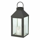 Фонарь уличный Solar classic candle большой (арт. L23029)