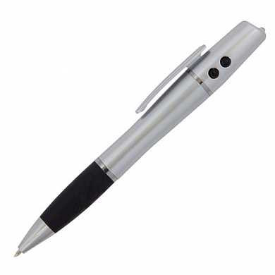 Указка лазерная, радиус 200 м, LED-фонарь, шариковая ручка, линия 0,5 мм, LH612 (арт. 236948)