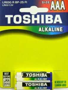 Батарейка Toshiba Lr03/286 Bl2 (арт. 200)