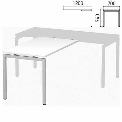 Столешница брифинг-стола "Старк", 1200х700х740 мм, белый, 401903-290 (арт. 640890)