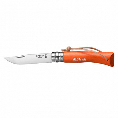 Нож складной туристический 8 см оранжевый (арт. op_001723_OR)