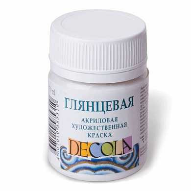 Краска акриловая «Декола», 50 мл, глянцевая, белила титановые, 2928101,2928104 (арт. 190397) купить в интернет-магазине ТОО Снабжающая компания от 1 372 T, а также и другие Краски художественные на сайте dulat.kz оптом и в розницу