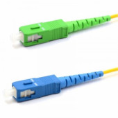 Патч-корд оптический переходной (SM), 9/125 (OS2), SC/APC-SC/UPC, (Simplex), LSZH, 3м,50-2052 (арт. 657850)