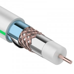 Кабель RG-6U+CU, (75%), 75 Ом, 100м., белый, (тройной экран), "MASTER" REXANT, 01-2241 (арт. 609238) купить в интернет-магазине ТОО Снабжающая компания от 45 423 T, а также и другие ТВ кабель, шнуры, удлинители на сайте dulat.kz оптом и в розницу