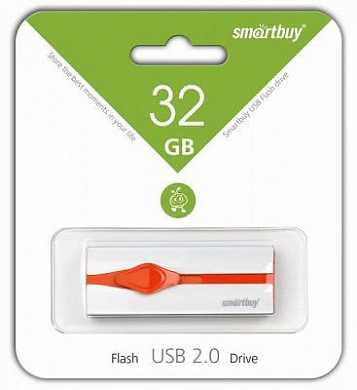 Флэш-диск Smartbuy Comet USB 32GB, White SB32GBCMT-W (арт. 559125)