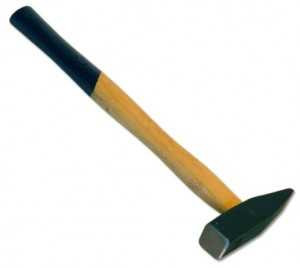 Молоток Santool, 400г, немецкого типа, деревянная ручка, квадратный боек, 30811-040 (арт. 604395)