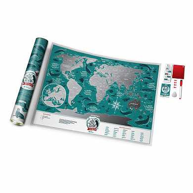 Карта Travel map marine world (арт. 4820191130241) купить в интернет-магазине ТОО Снабжающая компания от 18 830 T, а также и другие Дом на сайте dulat.kz оптом и в розницу