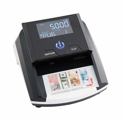 Детектор банкнот MERCURY D-20A LCD, автоматический, ИК-, магнитная детекция, АКБ, черный (арт. 290804)