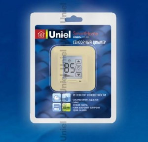 Uniel выкл. с диммером сенсорный, таймер выключ., бежевый USW-001-LCD-DM-40/500W-TM-M-BG блистер (арт. 441711) купить в интернет-магазине ТОО Снабжающая компания от 29 008 T, а также и другие Арматура и рассеиватели для светильников на сайте dulat.kz оптом и в розницу