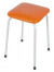 Табурет ЗМИ "Пенек легкий", квадратный, до 80кг, 30х30см, высота 47см, диаметр ножек 18мм, оранжевый, Т271 (арт. 631135) купить в интернет-магазине ТОО Снабжающая компания от 5 194 T, а также и другие Раскладушки, табуреты на сайте dulat.kz оптом и в розницу