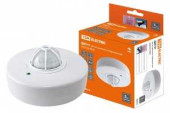 Tdm Ддп-01 Датчик Движения 1100W 2-8 М 120° (Сбоку) + 360° (Сверху) Потолочный Ip33 Sq0324-0004 (арт. 335226)