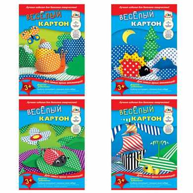 Цветной картон, А4, двусторонний, "веселый", 6 цветов, 215 г/м2, АППЛИКА, 205х290 мм, С0151 (арт. 126721) купить в интернет-магазине ТОО Снабжающая компания от 588 T, а также и другие Картон цветной в наборах на сайте dulat.kz оптом и в розницу