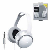 Наушники SONY MDR-XD150, проводные, Hi-Fi, 2 м, стерео, полноразмерные c оголовьем, с амбушюрами, белые, MDRXD150W.AE (арт. 511345)