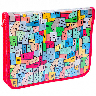 Папка для тетрадей 1 отделение, А5, ArtSpace "Тетрис", пластик, молния вокруг (арт. ПМ-А5-04_10246) купить в интернет-магазине ТОО Снабжающая компания от 882 T, а также и другие Папки и портфели пластиковые на сайте dulat.kz оптом и в розницу