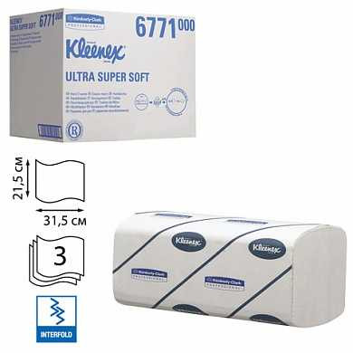 Полотенца бумажные 96 шт., KIMBERLY-CLARK Kleenex, комплект 30 шт., Ultra, 3-сл., белые, 31,5х21,5 см, Interfold, 601533-534, 6771 (арт. 126115) купить в интернет-магазине ТОО Снабжающая компания от 108 045 T, а также и другие Бумажные полотенца для диспенсеров на сайте dulat.kz оптом и в розницу