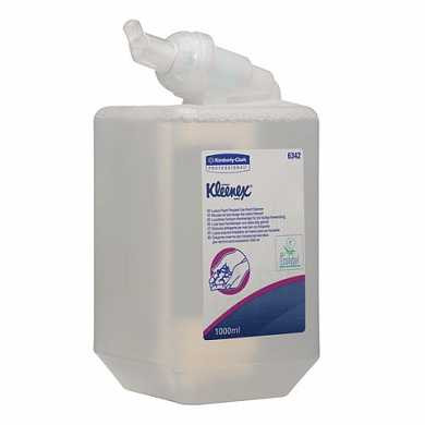 Картридж с пенным мылом одноразовый KIMBERLY-CLARK Kleenex, 1 л, прозрачный, диспенсер 601541, АРТ. 6342 (арт. 601539)