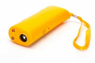 Отпугиватель собак ультразвуковой цвет желтый (арт. TD 0360)