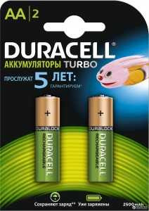 Аккумулятор Duracell R6 HR6, 2500мАч (арт. 563064)