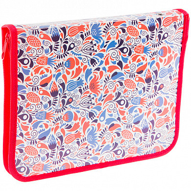 Папка для тетрадей 1 отделение, А5, ArtSpace "Узоры", пластик, молния вокруг (арт. ПМ-А5-04_10250) купить в интернет-магазине ТОО Снабжающая компания от 784 T, а также и другие Папки и портфели пластиковые на сайте dulat.kz оптом и в розницу