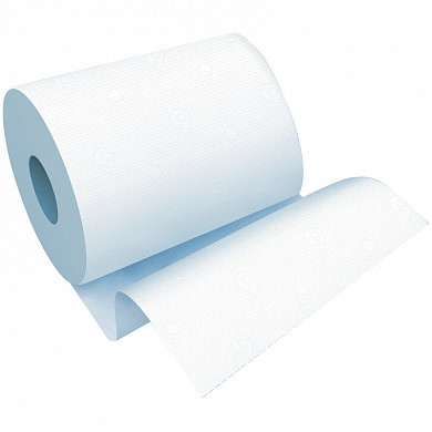 Полотенца бумажные в рулонах OfficeClean (H1) 2-х слойн., 150м/рул, белые (арт. 262646)