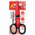 Ножницы ОСТРОВ СОКРОВИЩ, 135 мм, фигурное лезвие "зубцы", красно-черные, в упаковке с европодвесом, 236779 (арт. 236779) купить в интернет-магазине ТОО Снабжающая компания от 784 T, а также и другие Ножницы детские на сайте dulat.kz оптом и в розницу