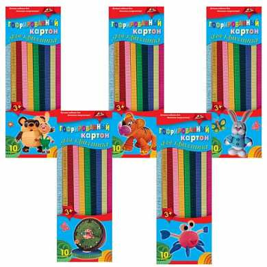 Цветной картон для квиллинга АППЛИКА, гофрированный, 10 цветов, 60 полосок (длина 295 мм, ширина 10 мм), С1913 (арт. 126732) купить в интернет-магазине ТОО Снабжающая компания от 1 274 T, а также и другие Цветная бумага, картон для квиллинга и оригами на сайте dulat.kz оптом и в розницу