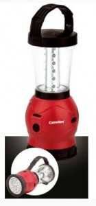 Camelion Фонарь Led 29318 (Акк. 4V 2,3Ah) 19+24Светодиод. Красн./Пластик (арт. 342060)