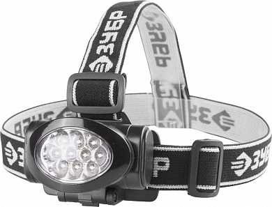 Фонарь ЗУБР "МАСТЕР" налобный светодиодный, 10Ultra LED, матричный рефлектор, 3 режима, 3ААА (арт. 56438) купить в интернет-магазине ТОО Снабжающая компания от 2 597 T, а также и другие Налобные фонари на сайте dulat.kz оптом и в розницу
