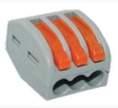 Ekf Смк-413 Клеммная Колодка С Рычагом 3Х(0,08-2,5Мм2) Plc-Smk-413 (арт. 458702)