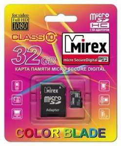 Ф/К Microsdhc 32Gb Class10 Mirex С Адаптером (арт. 403074) купить в интернет-магазине ТОО Снабжающая компания от 6 909 T, а также и другие Micrо SD карты на сайте dulat.kz оптом и в розницу