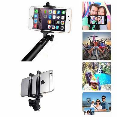 Монопод Selfie Stick Compact с Bluetooth (синий) (арт. G10:A4)