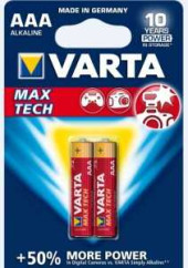 Батарейка Varta 4703.101.412 Max Tech Lr03/286 Bl2 (арт. 16884)