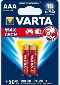 Батарейка Varta 4703.101.412 Max Tech Lr03/286 Bl2 (арт. 16884) купить в интернет-магазине ТОО Снабжающая компания от 931 T, а также и другие R03/AAA 286 батарейки (мизинчиковые) на сайте dulat.kz оптом и в розницу