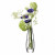 Ваза округлая высокая Flower 17 см (арт. G612-17-301) купить в интернет-магазине ТОО Снабжающая компания от 22 638 T, а также и другие Детали интерьера на сайте dulat.kz оптом и в розницу
