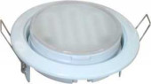 Ecola Gx53-H4 Светильник Встраиваемый Белый 38X106 Fw53P2Ecb (арт. 497676)