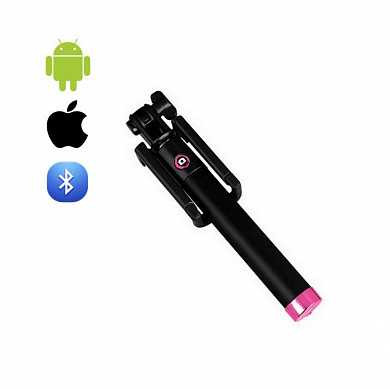 Монопод Selfie Stick Compact с Bluetooth (фиолетовый) (арт. G10:A1)