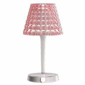 Настольный беспроводной светильник Tiffany розовый (арт. 04500035)
