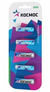 Батарейка Космос Lr03/286 Bl5 (арт. 20147) купить в интернет-магазине ТОО Снабжающая компания от 294 T, а также и другие R03/AAA 286 батарейки (мизинчиковые) на сайте dulat.kz оптом и в розницу