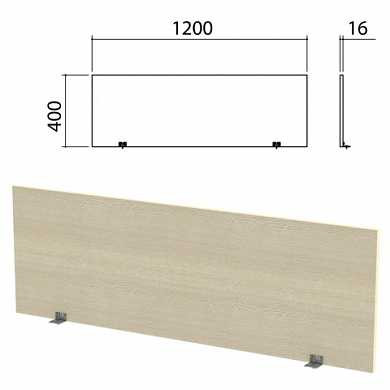 Экран-перегородка "Канц" 1200х16х400 мм, цвет дуб молочный (КОМПЛЕКТ) (арт. 980524) купить в интернет-магазине ТОО Снабжающая компания от 15 582 T, а также и другие Набор мебели "Канц" на сайте dulat.kz оптом и в розницу