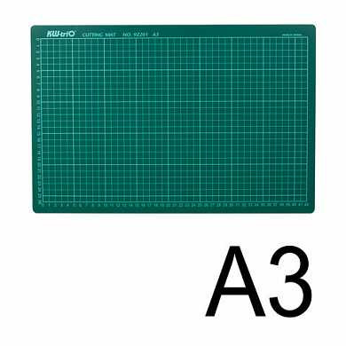 Коврик-подкладка настольный для резки KW-trio, А3 (450х300 мм), толщина 3 мм, сантиметровая шкала, -9Z201 (арт. 235513)