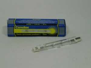 Лампа галогенная Camelion J78 R7S 230V 150W (арт. 11214) купить в интернет-магазине ТОО Снабжающая компания от 833 T, а также и другие Галогенные лампы на сайте dulat.kz оптом и в розницу