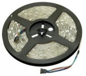 Jazzway Лента св/д 12V 7.2W/m 30Led/m IP65 синий 5м (герметич.) ZC-F5050DFL30B-B SMD5050 .327576 (арт. 338330)