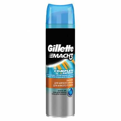 Гель для бритья 200 мл, GILLETTE (Жиллет) Mach3, "Для гладкого и мягкого бритья", для мужчин (арт. 602801) купить в интернет-магазине ТОО Снабжающая компания от 3 675 T, а также и другие Гели, крема, пена для бритья на сайте dulat.kz оптом и в розницу