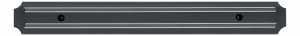 Подставка Для Ножей Магнитная Mkh-33P, Пластик, 33*4,8См, Черная 985451 (арт. 440513)