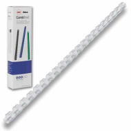 Пружины пластиковые для переплета GBC, комплект 100 шт., 10 мм, на 46-65 л., белые, 4028195/4401949 (арт. 530123)